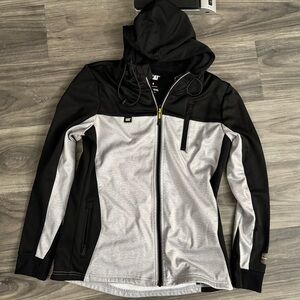 Caterpillar Black and Gray Hoodie